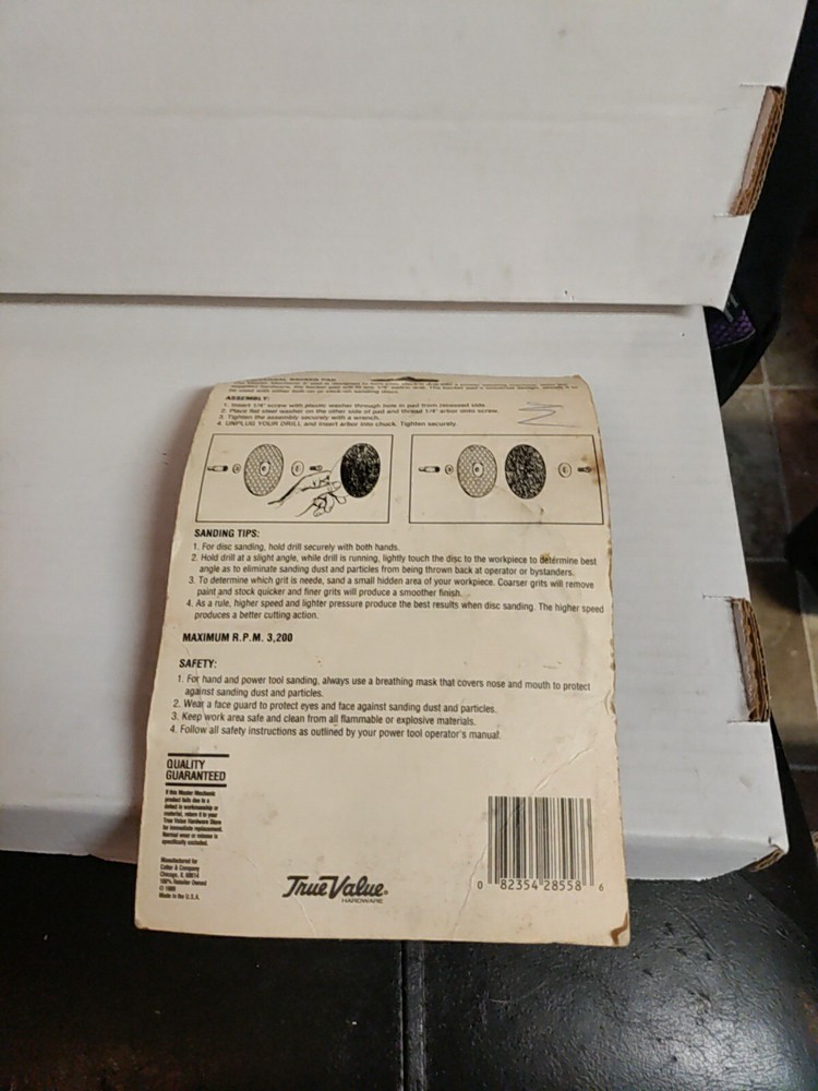 Master Mechanic 5"Backer Pad