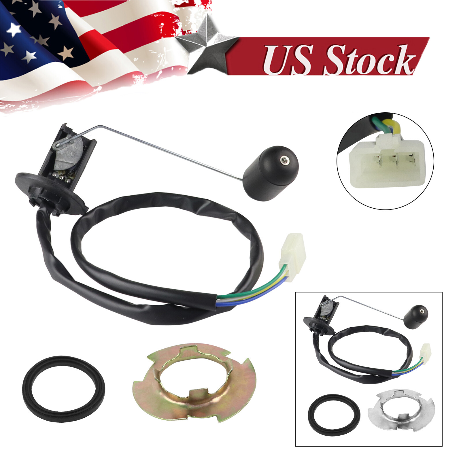 3 Pin Fuel Gauge Sending Unit Sensor  For GY6 CF250 50 125cc 150cc 250cc Scooter
