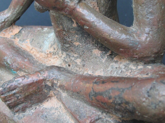 Antique Bronze Monk, Burma