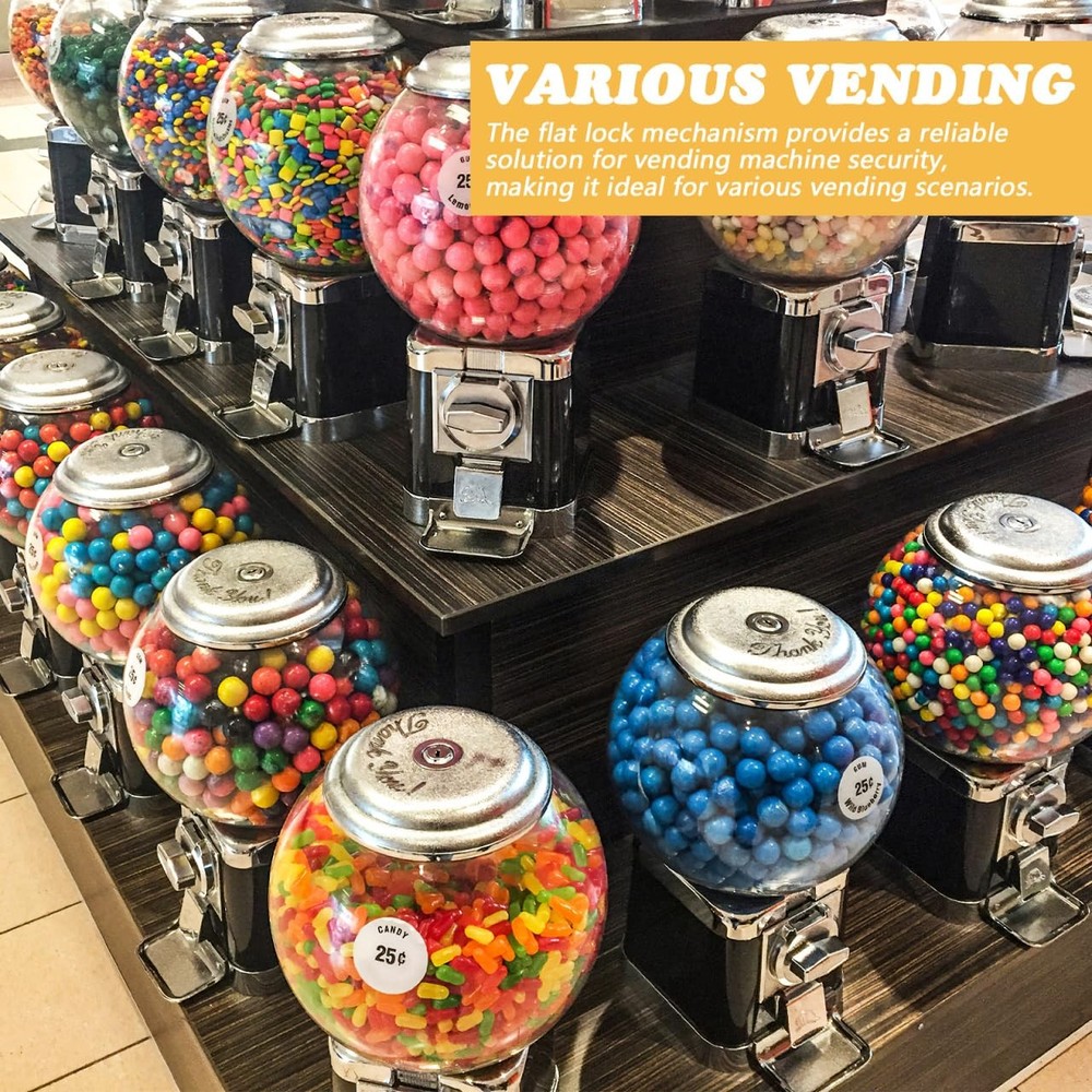 Vending Machine Keys Universal Gumball Machine Key Replacement Secure Cylinder