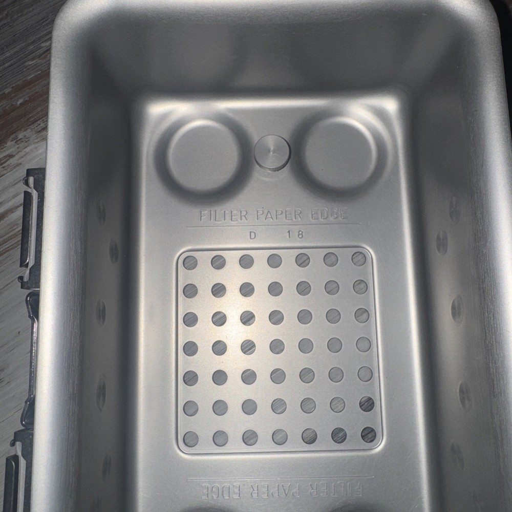 V. Mueller CD0-3B Genesis Mini Sterilization Container w/ Lid & Tray 3"