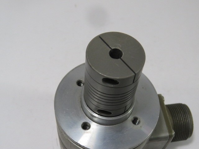 BEI Optical Rotary Encoder 10,000PPR 5-28VDC C/W Coupling USED