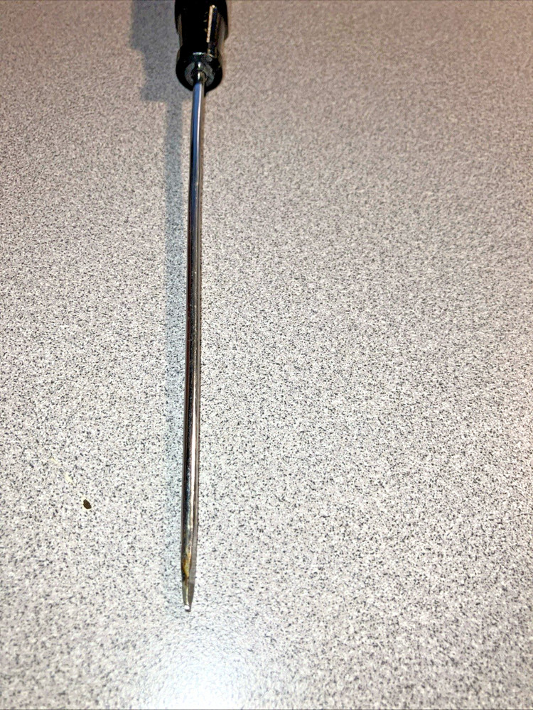 Snap-on Tools SSDE46C 1/8" Tip Electronic Thin Blade Flat Screwdriver USA