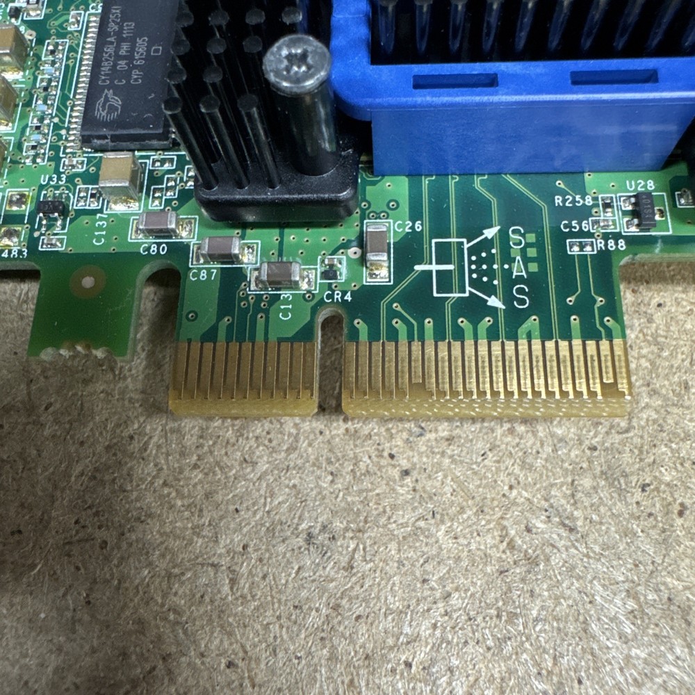 Adaptec ASR 6805 E 128MB RAID Controller Card PCIe SATA/SAS + Cables