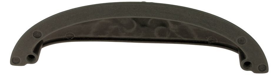 3-3/4" Old Rose Pattern Cup Pull Antique Pewter