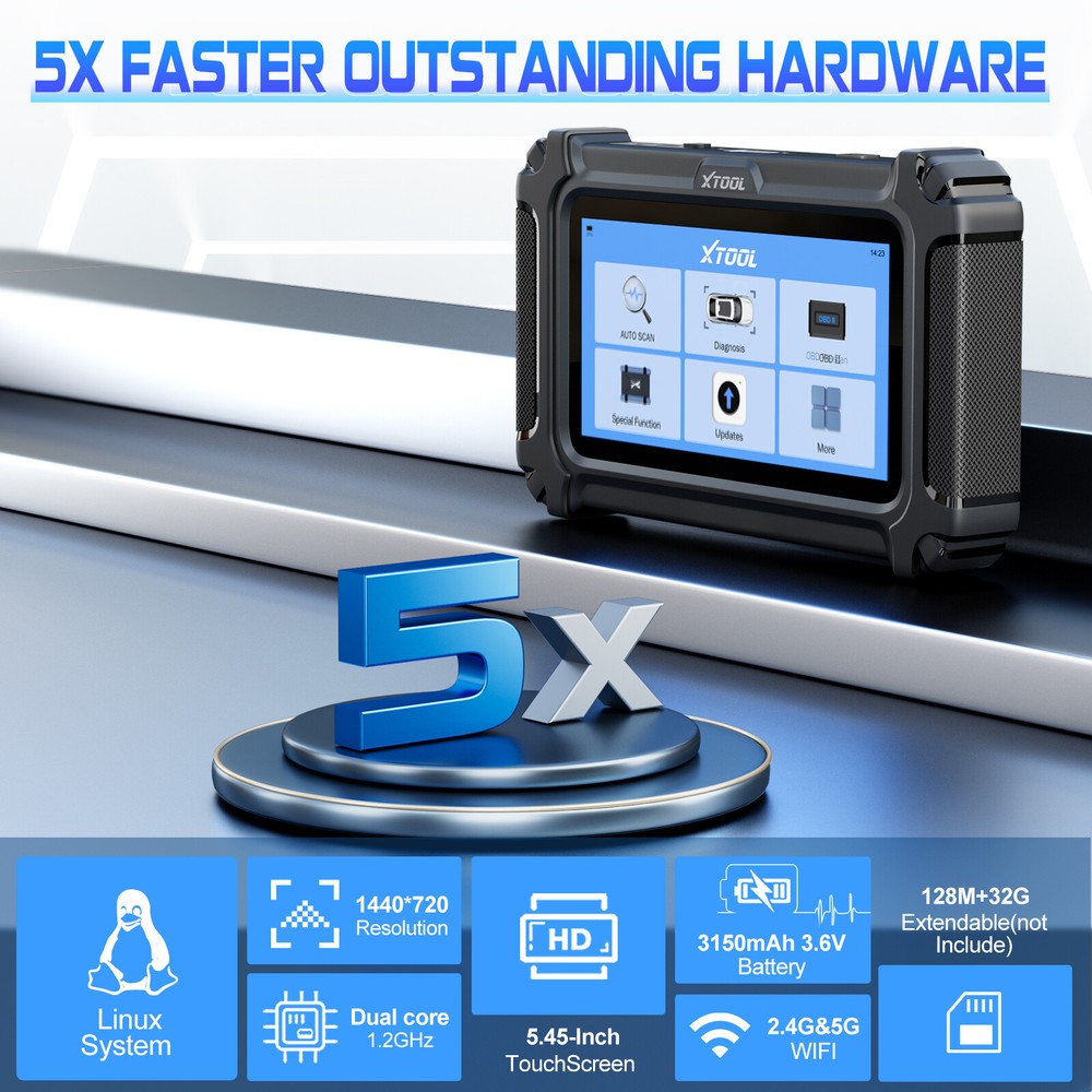 XTOOL IP500 OBD2 Full System Code Scanner For Buick, Chevrolet, Cadillac, GMC