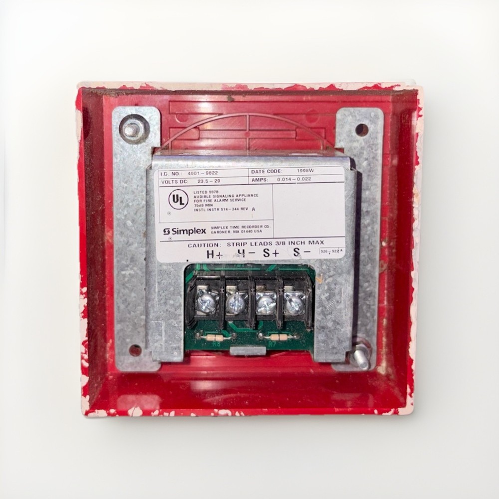 Simplex 4901-9822 Fire Alarm Remote Horn