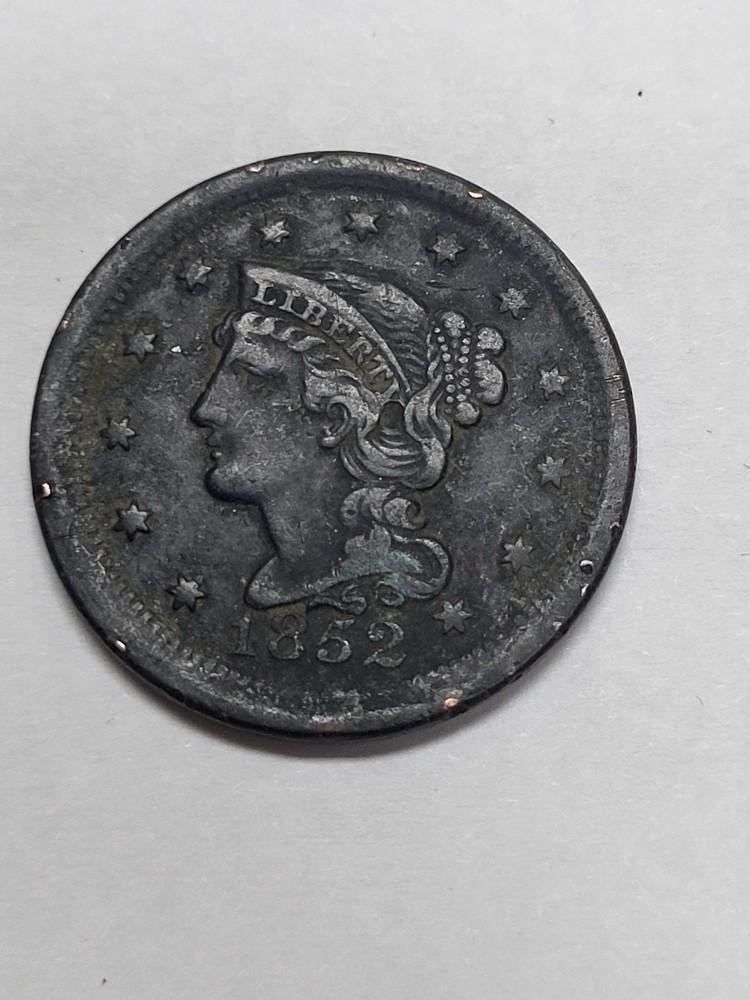 1852 US Large Cent CHEAP !!!  B