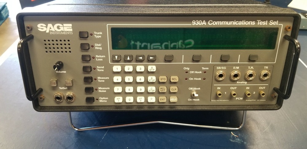 SAGE 930A Communications Test Set Parts Unit #3 READ!