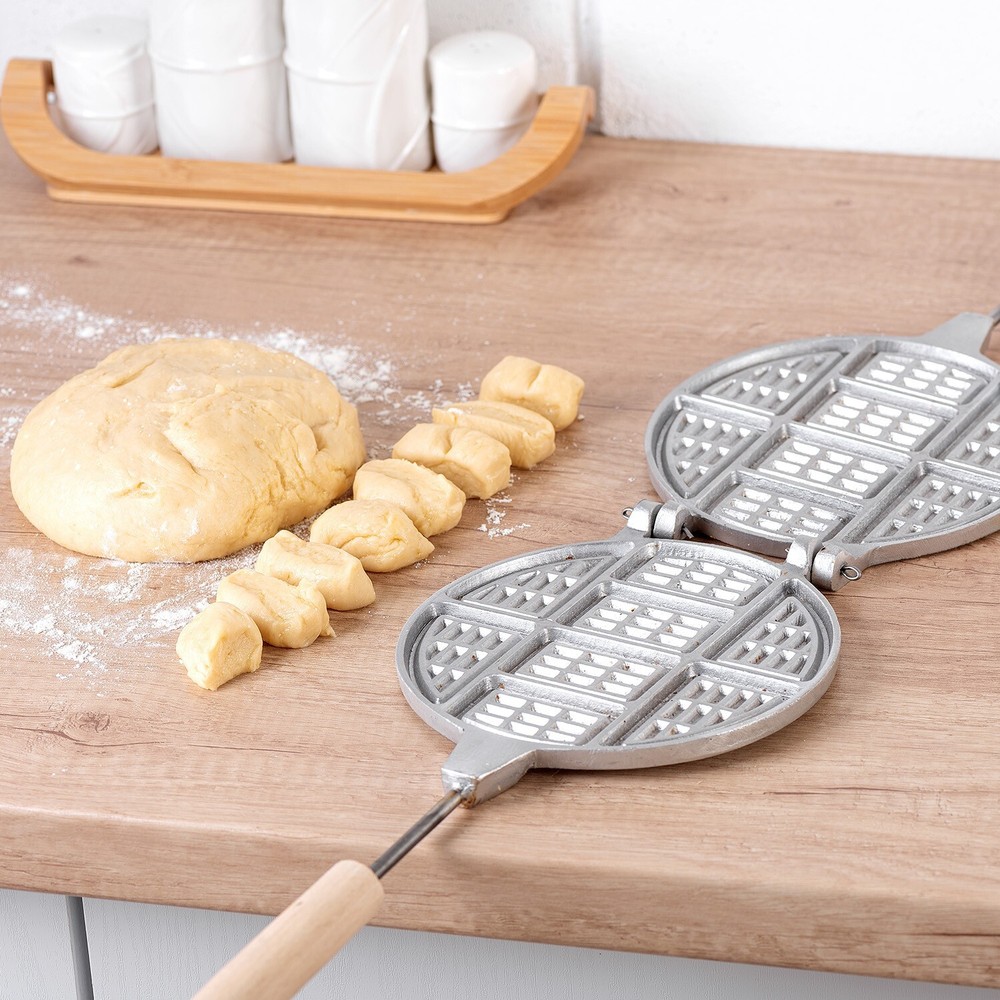 BAKING PAN FOR THICK BELGIAN VIENNESE WAFFLES (WAFFLE IRON)
