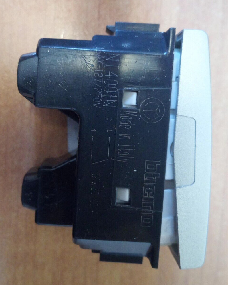 BTICINO LL NT4001N TECH GREY SWITCH