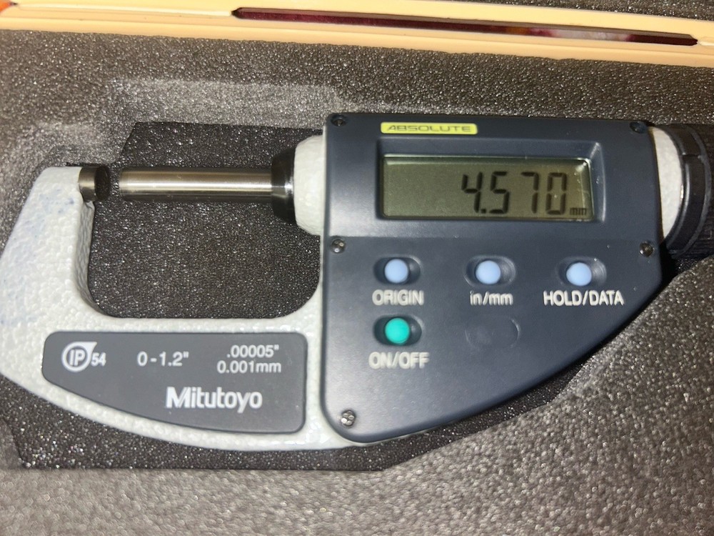 Mitutoyo Digital Caliper 293-676 0-1.2 Inch Range