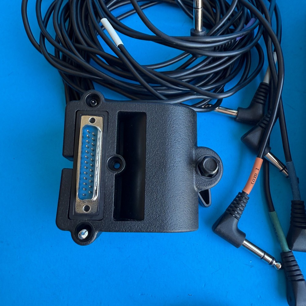 ALESIS FORGE Electronic Drum Sound Module w/Cables Clamp AC Adapter [Tested]