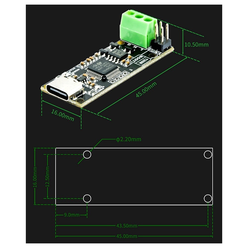 CANable V2.0 Pro CANbus Transceiver USB to Protocol Analyzer Adapter1258