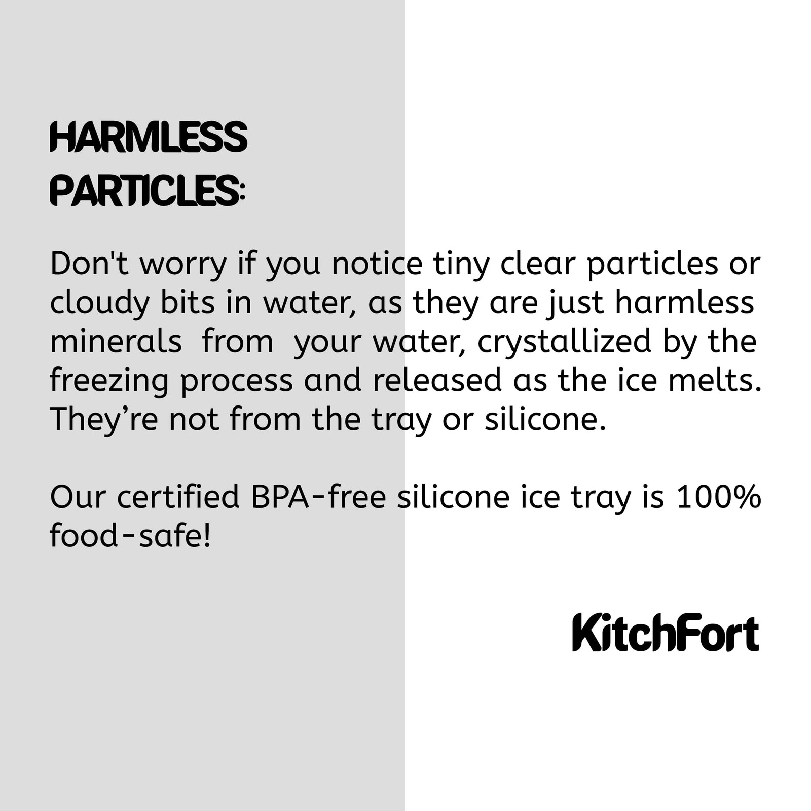 Large Silicone Ice Cube Tray (2-Pack), Easy Release 2" Big Ice Cubes - Cocktail,