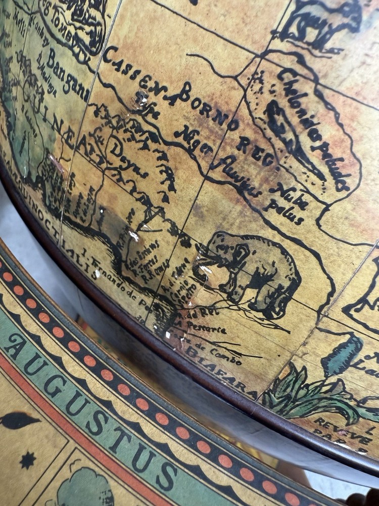 Vintage Astrology Bar Table