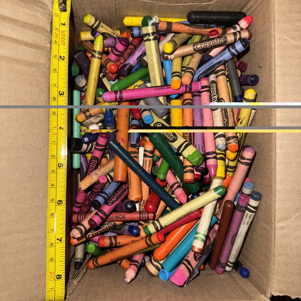 Used Crayons. Some Broken. 4+ pounds