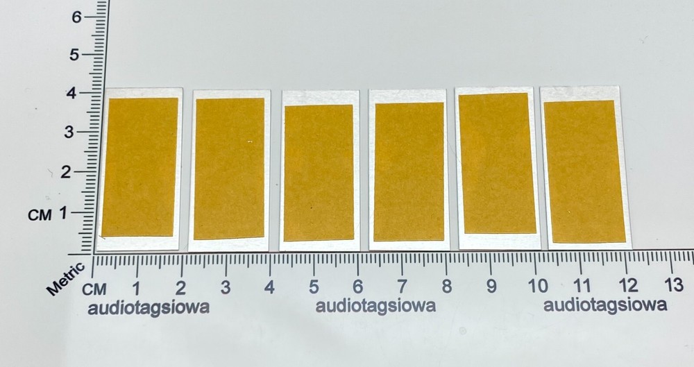 Nakamichi 600 Cassette Function Button Labels Custom Made Aluminum Full Set