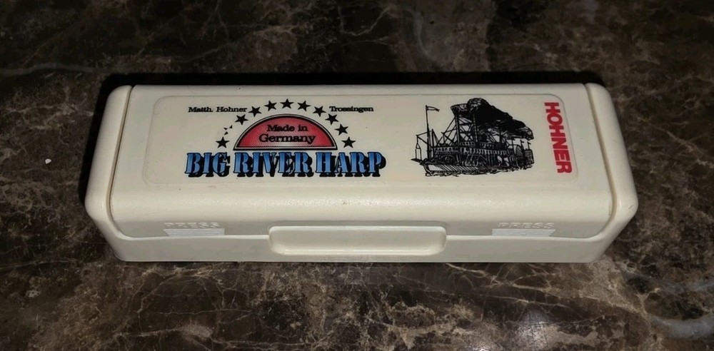 Hohner Big River Harp Harmonica With Case Made In Germany