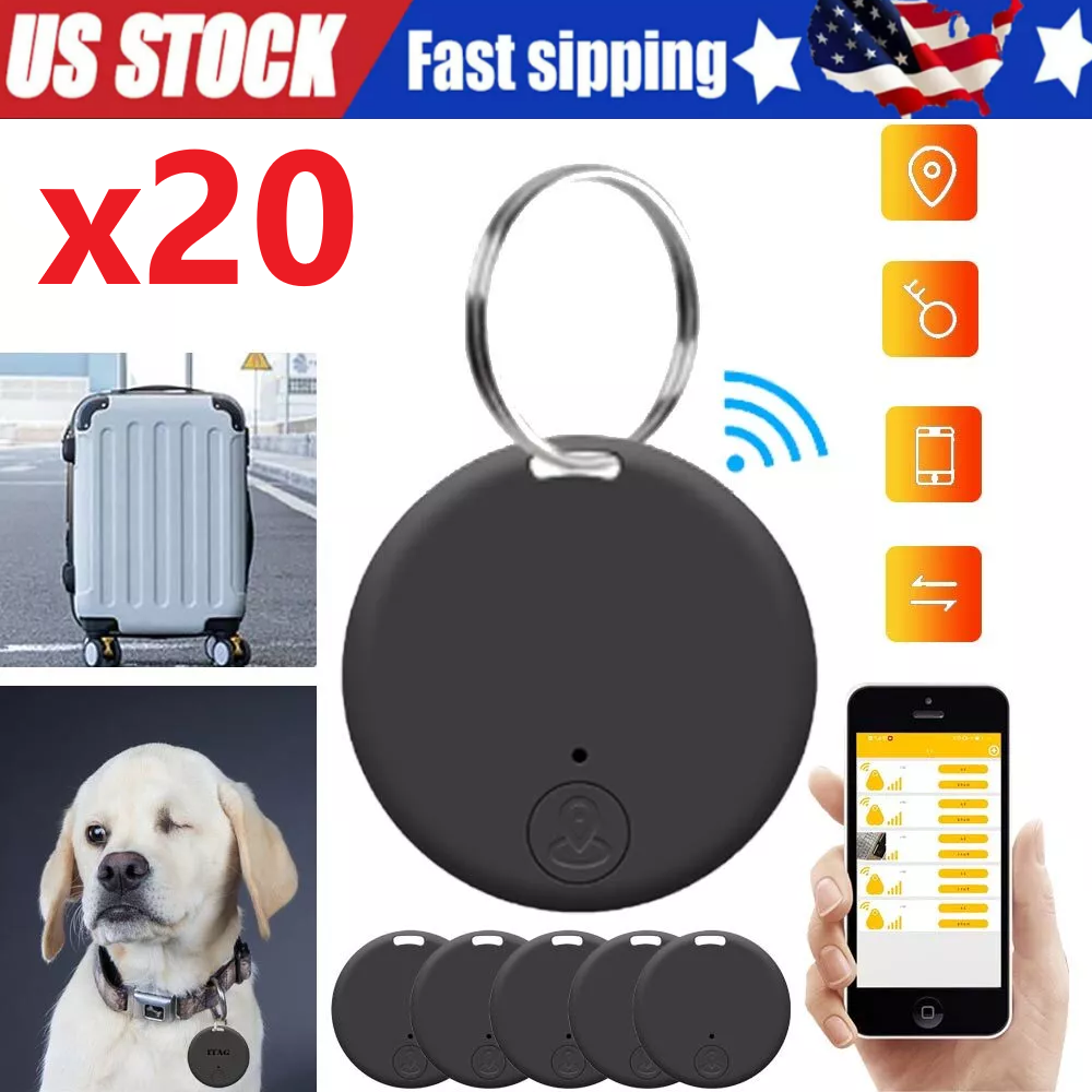 Bluetooth Mini GPS Tracking Air Key Tag Child Pet Finder Location Device LOT