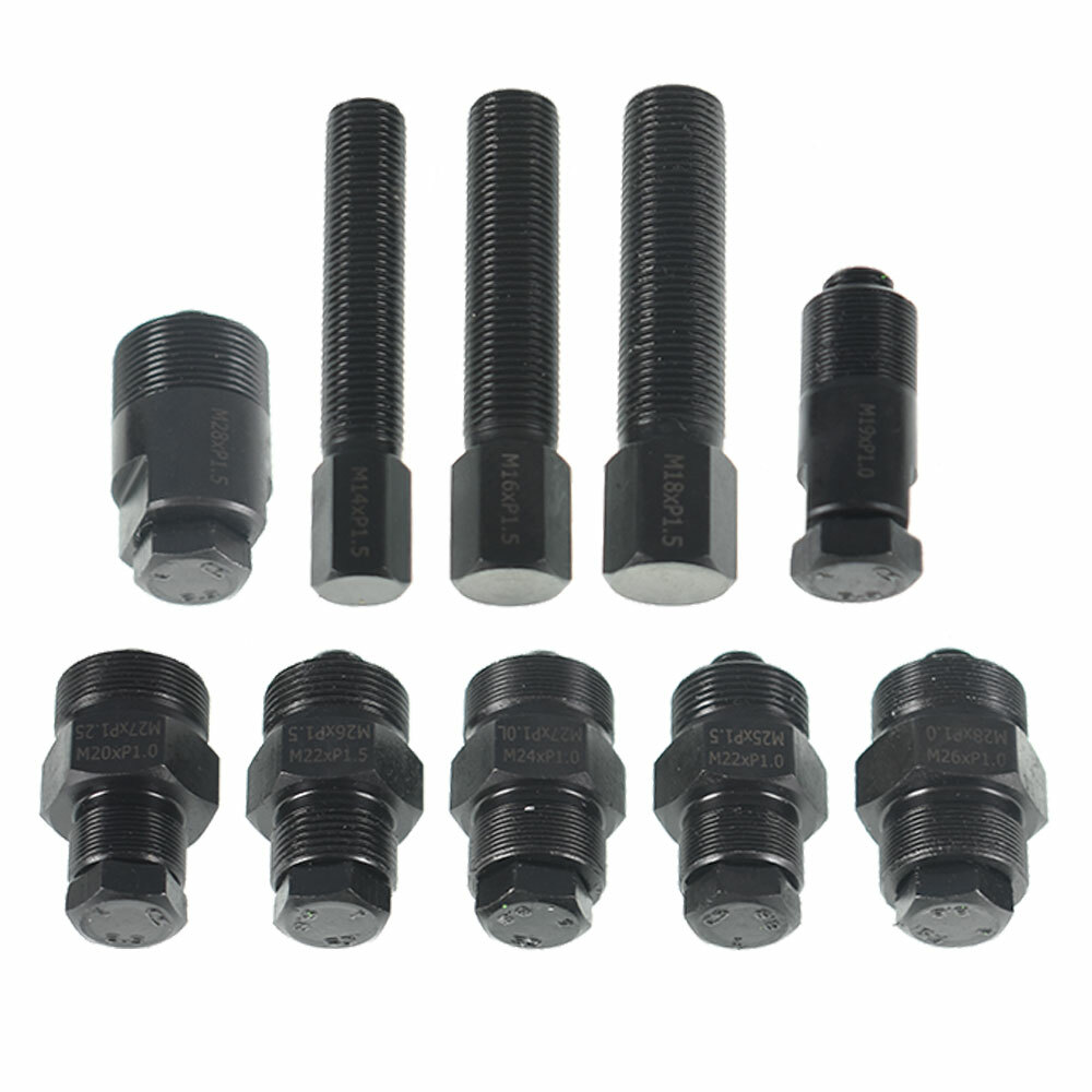 Dirt Bike 15 Size Left Thread 10pc Universal Motorcycle Flywheel Puller Tool Set