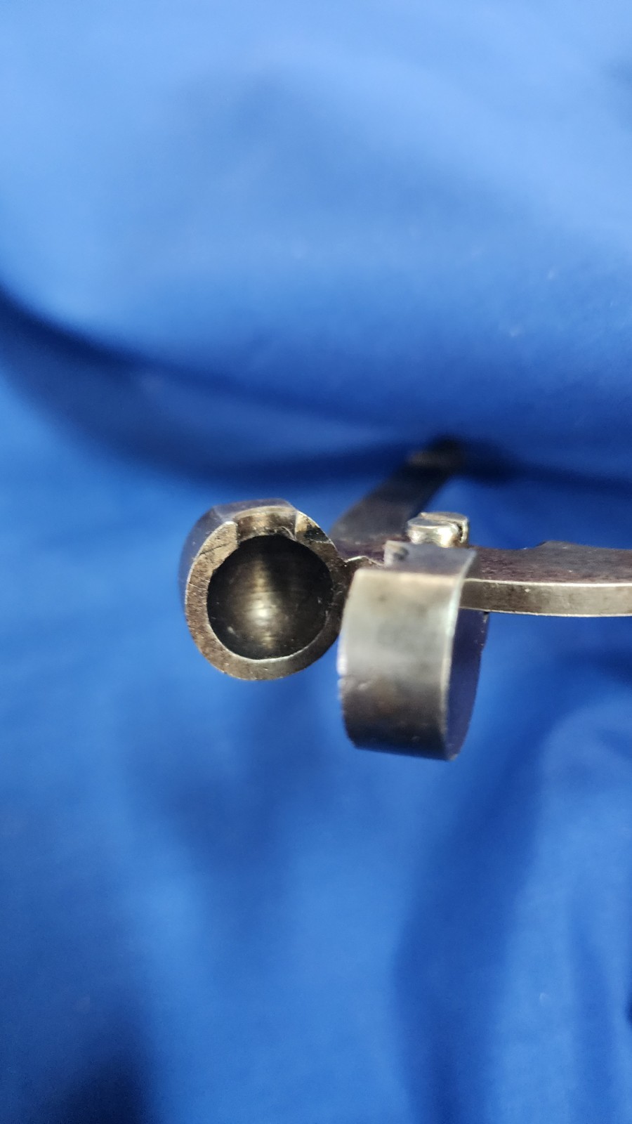 Antique Round Ball Mold For Percussion Screw Barrel Pocket Pistol