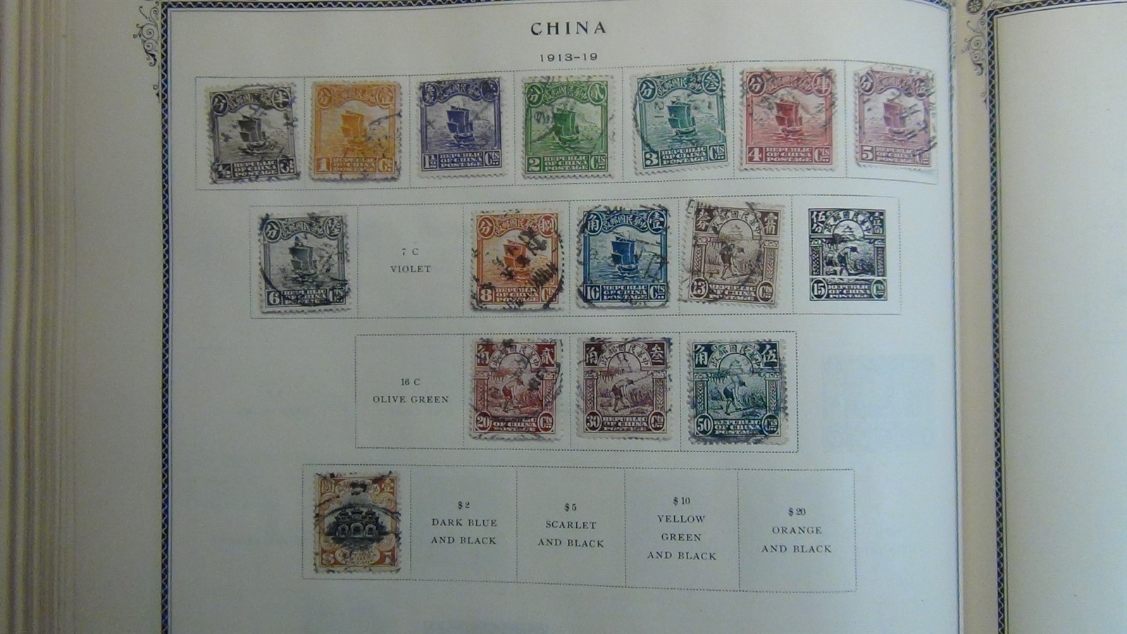 Stampsweis WW collection in Brown Scott Int'l 1901-1920 est 2715 stamps