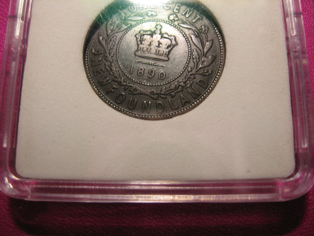 1890 Newfoundland coin set