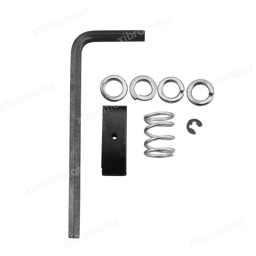 Chrome Switch Housing Cover+6pcs Hand Control Button Switch Caps Fit For Harley