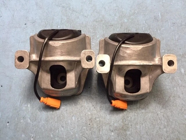 Hydraulic Front Engine Mount Kit Left with Sensor Wire 2 Pcs For Audi A4 A5