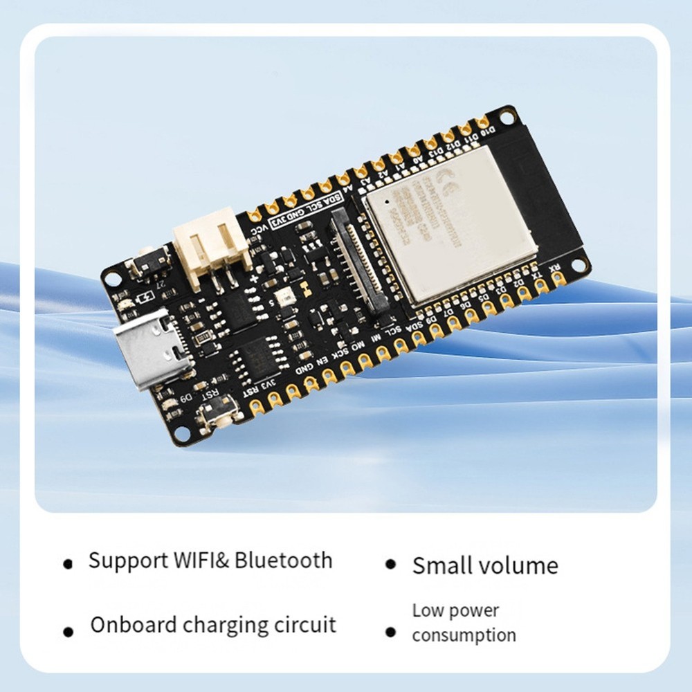 FireBeetle 2-E IoT Development Board, WiFi and Bluetooth Enabled, Erwe1070