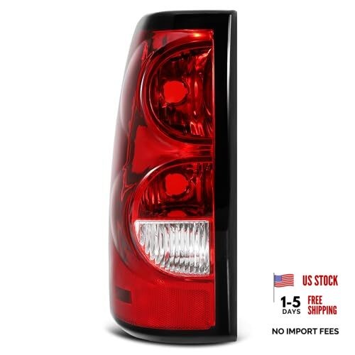 Left Tail Lights Rear Lamp Compatible With 2003 2004 2005 2006 Chevy Left Side