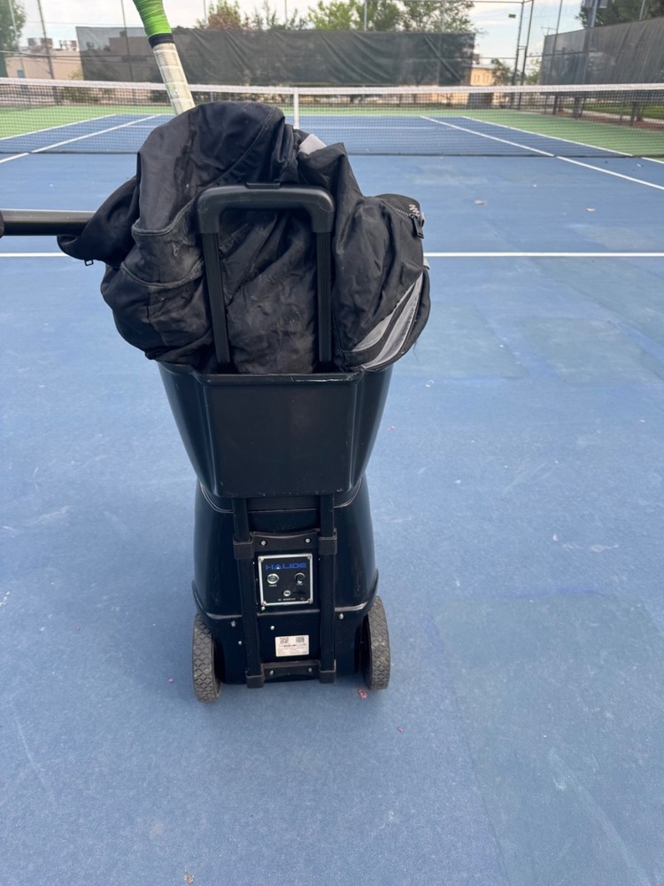 tennis ball machine halide