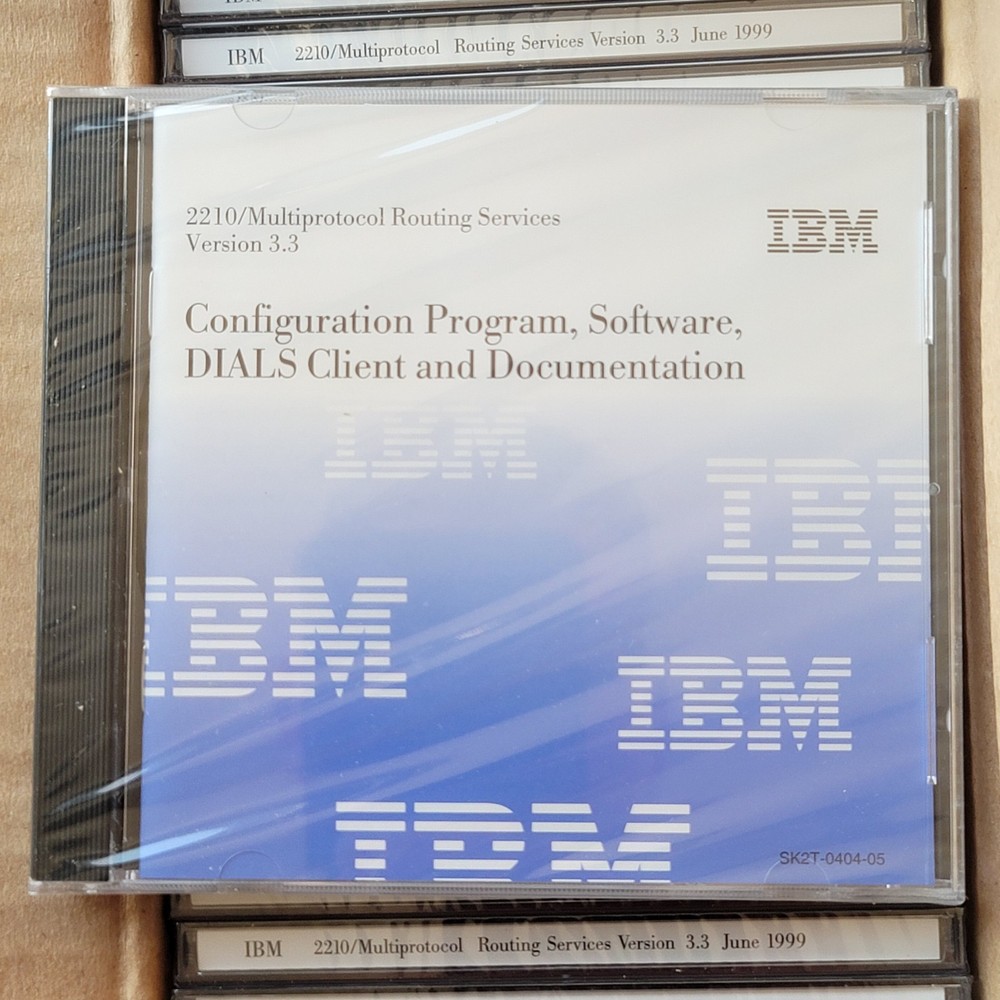 IBM 2210 MULTIPROTOCOL ROUTING SERVICES V3.3 CD-ROM Config Software DIALS Client