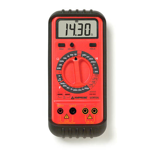 Amprobe LCR55A Handheld Capacitance Tester with Display and Accsys