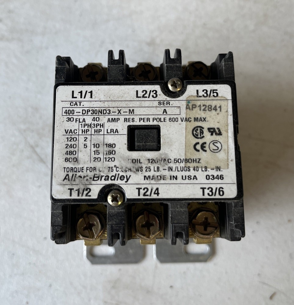 SP12841 | AP12841 | Rheem 3 Pole Contactor