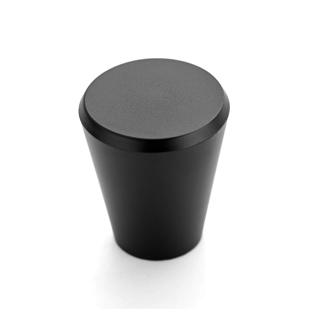 15 Pack 3/4 inch Kitchen Cabinet Knobs and Drawer Pulls - Matte Black Door an...