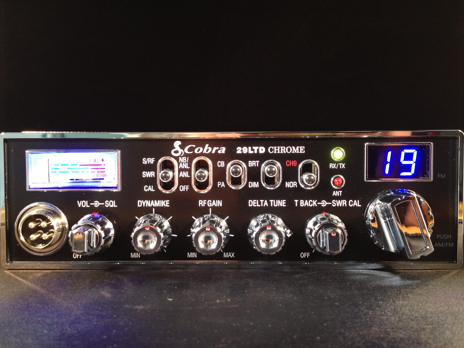 Cobra 29 LTD Chrome AM/FM CB Radio - PERFORMANCE TUNED + RECEIVE ENHANCED