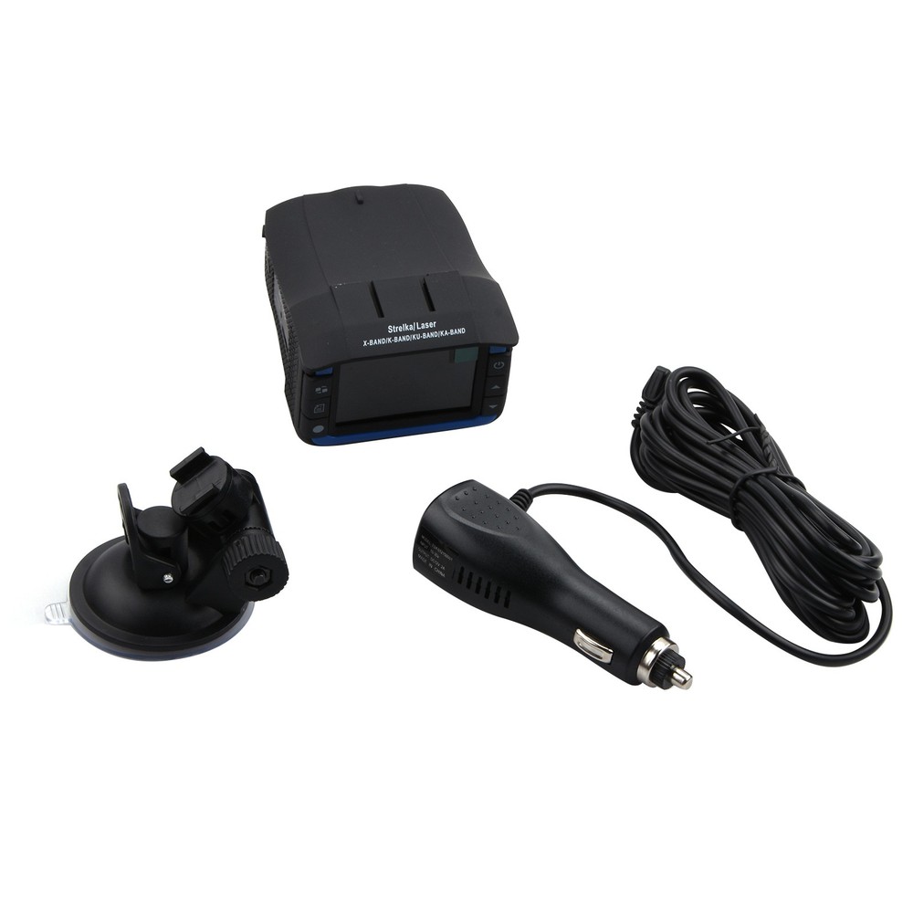 Car Multifunctional Dash Cam DVR with Full Frequency Radar Detector 2.0" Display