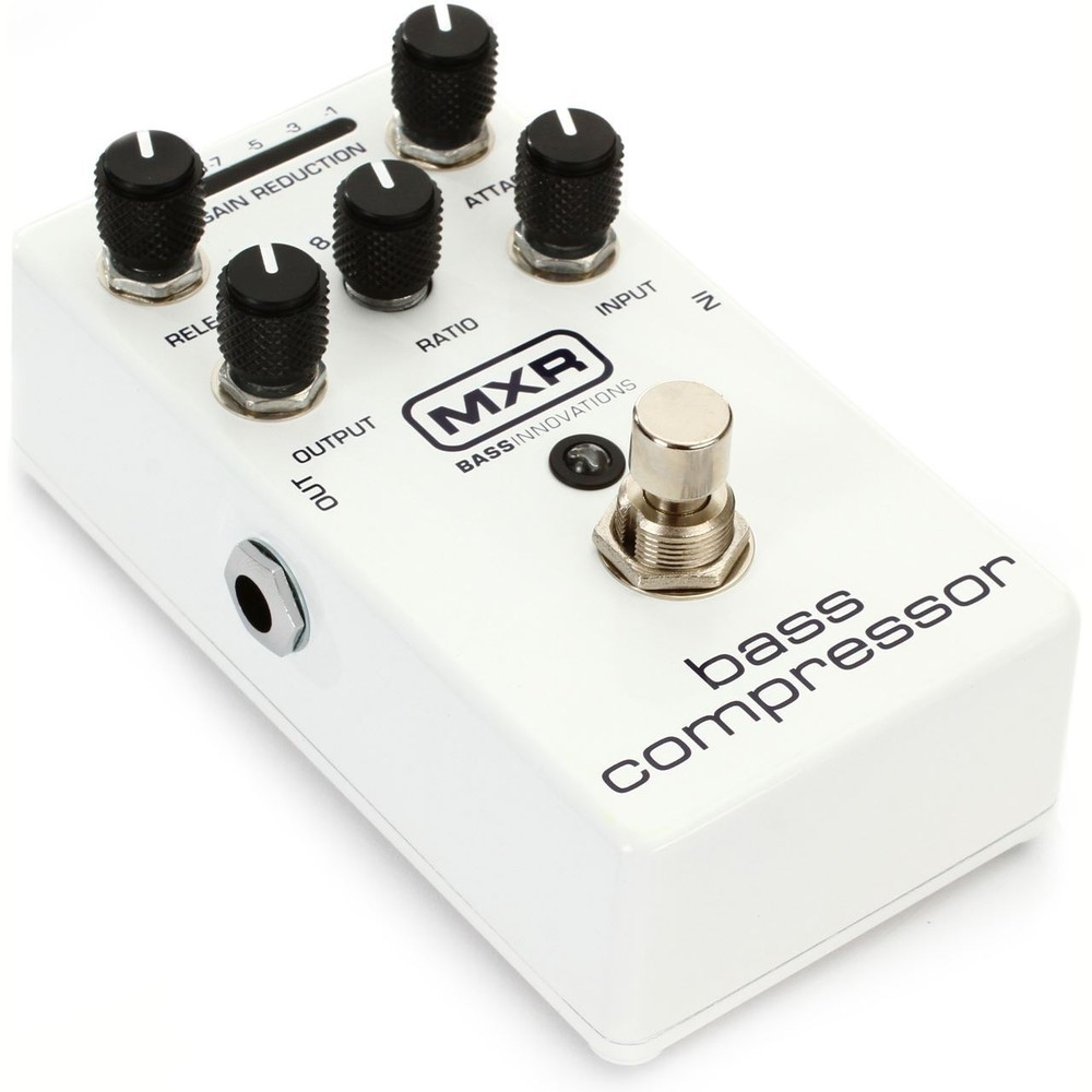 MXR M87 Bass Compressor Effects Pedal with Cables
