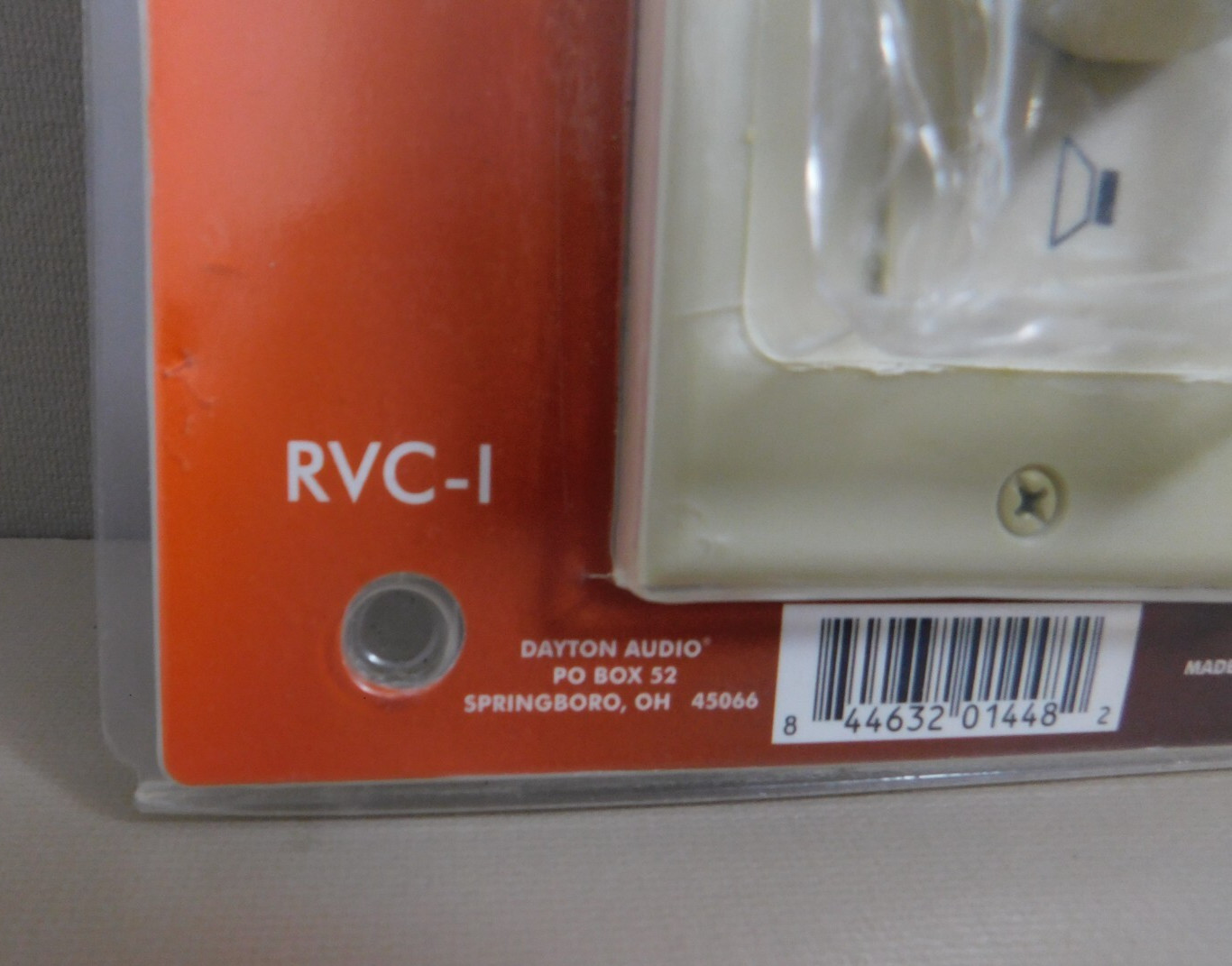 Dayton Audio 100 Watt Stereo Volume Control Ivory Wall Mount RVC-I New NIP