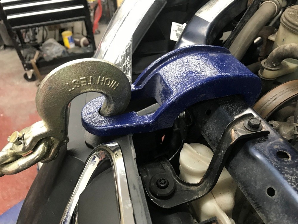 3 Ton Sill Hook Tooth Round Hook Clamp Grip Pull Auto Body Frame Rack Machine