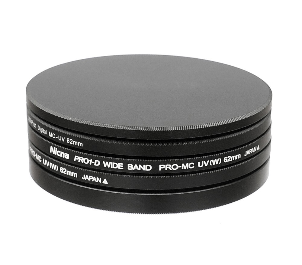 67mm Metal Screw in Cap Filter Stack for UV CPL ND IR Filter case