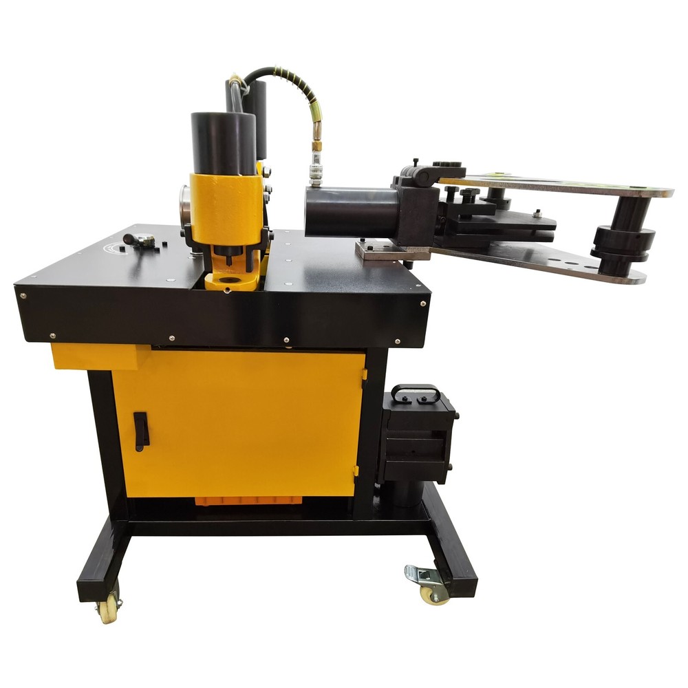 110V Electric Hydraulic 5 in 1 Bus Processing Machine 750W Busbar Processor
