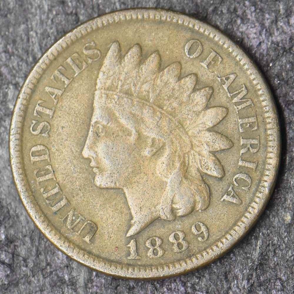 1889 "High Grade" Indian Head Cent 1C- COINGIANTS -