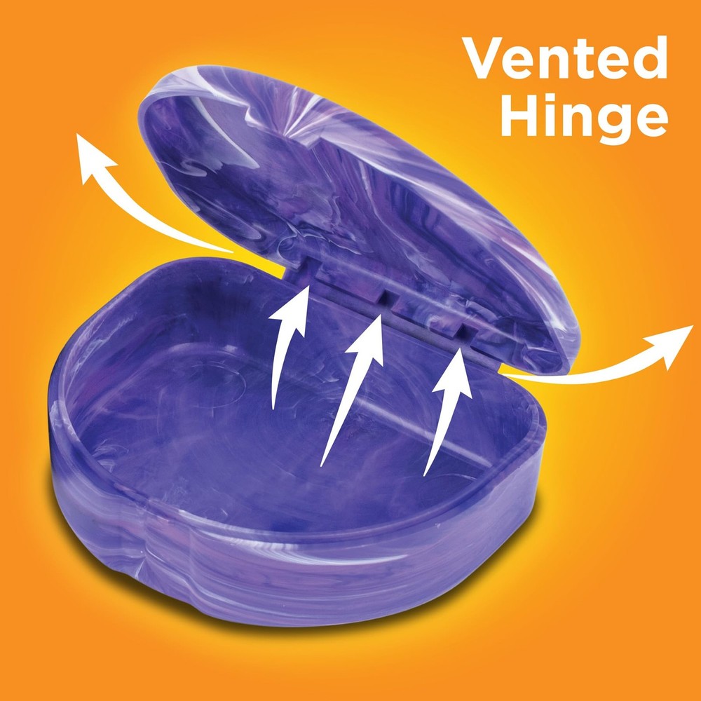 Marble Retainer Cases with Labels, Assorted Colors, 24 Pack 24 Pack,