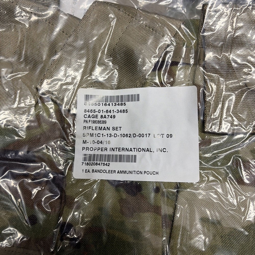 Molle II Multicam OCP Complete Rifleman Set Unopened NIB