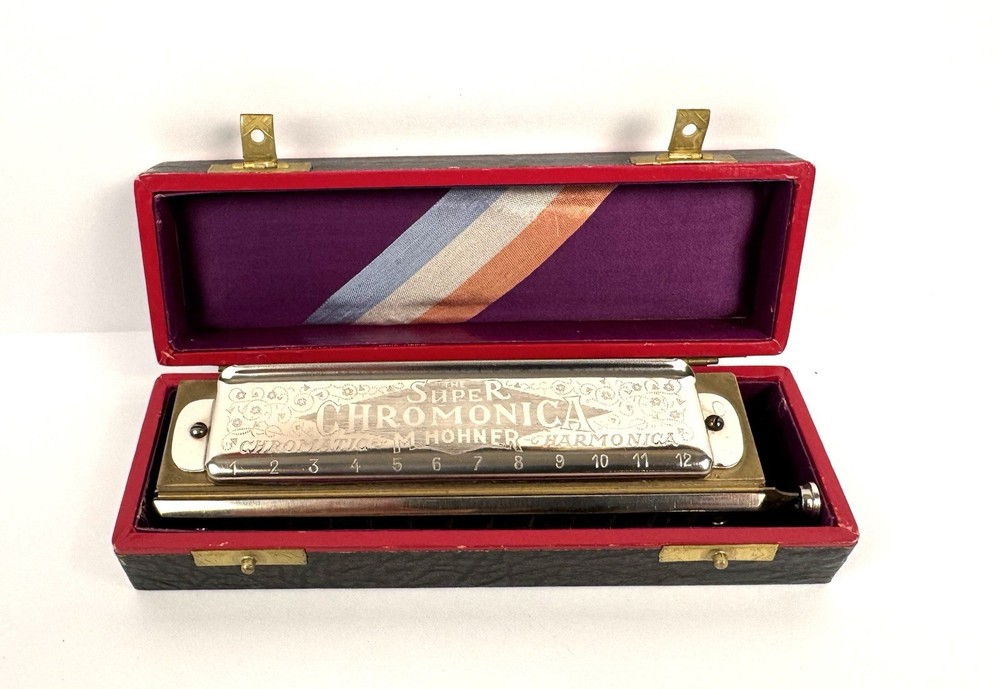 Pre-WWII Hohner Super Chromonica Chromatic Harmonica! READ