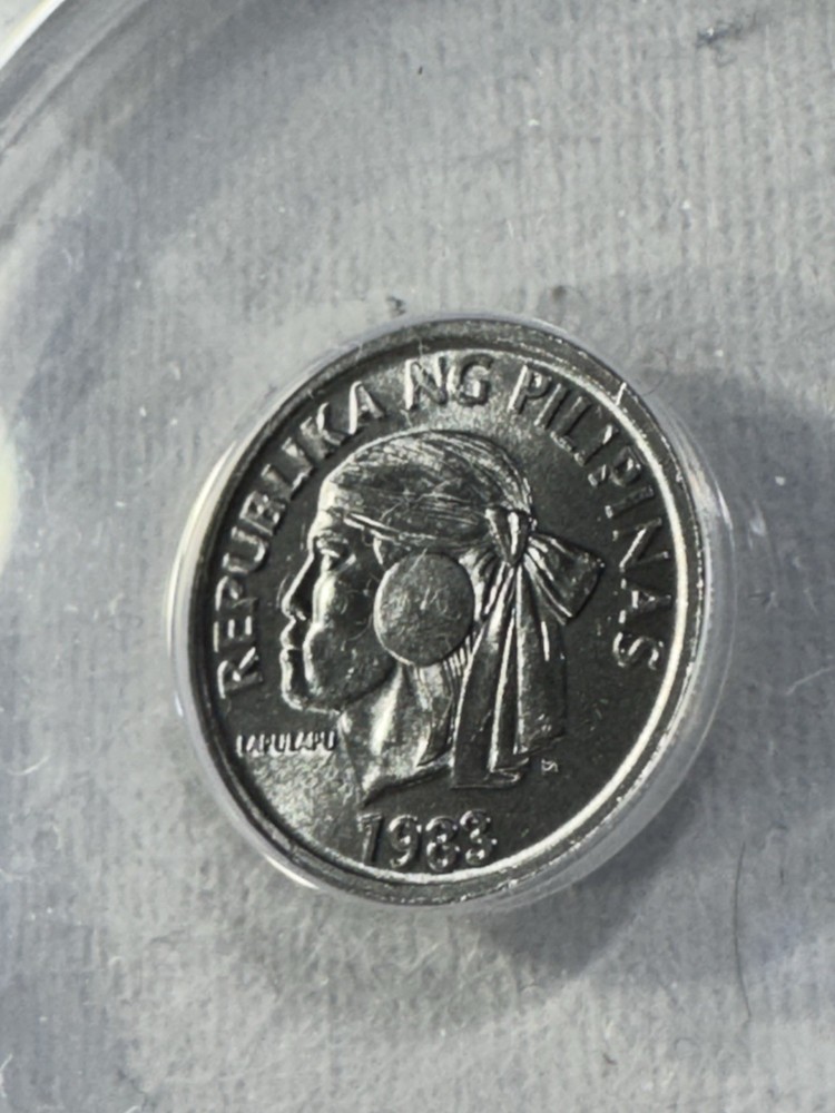 1983 Philippines 1 Sentimo Graded MS 65 by ANACS