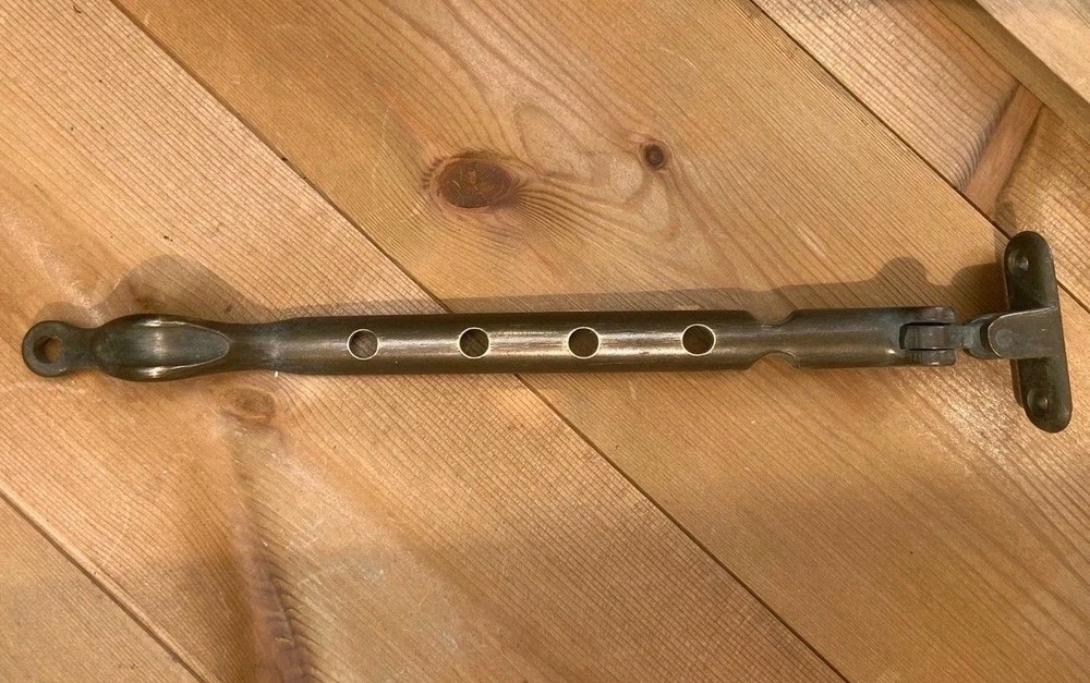old Vintage Brass Window Lever Handle